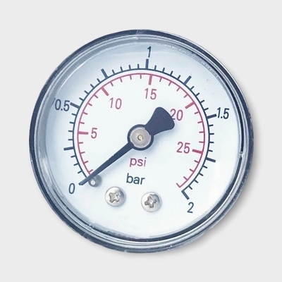 Đồng hồ đo áp suất tiện ích gắn sau 40mm 2 vạch áp kế tương tự