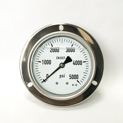 Máy đo áp suất mặt sau NPT 5000 Psi