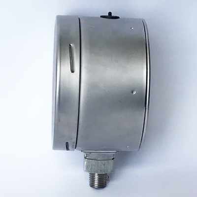 Đồng hồ đo áp suất loại rắn phía trước KL 1.0 100 Psi 100mm