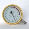 Đồng hồ đo áp suất chính xác SUS304 Đồng hồ đo áp suất 150mm Màu vàng Đồng hồ đo áp suất 6 bar