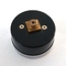 Đồng hồ đo áp suất y tế 40mm 25 Psi Ống kính acrylic Ổ cắm bằng đồng cho thiết bị gây mê