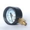 Đồng hồ đo áp suất xuyên tâm 35mm 2.5 Bar Áp kế công nghiệp làm ướt bằng đồng thau