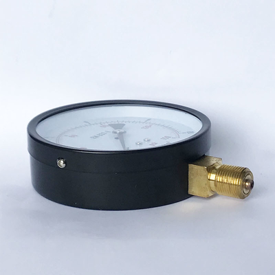 Hợp kim đồng Đồng hồ đo áp suất 150 Psi Giá dưới cùng Máy đo áp suất hơi 100mm