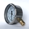 Đồng hồ đo áp suất đồng thau Radial 2,5 inch 5000 Psi Đồng hồ đo áp suất dầu đầy chất lỏng 63mm