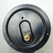 Đồng hồ đo áp suất tiện ích 150mm màu trắng 40 Bar Đồng hồ đo áp suất ống Bourdon Vỏ thép đen